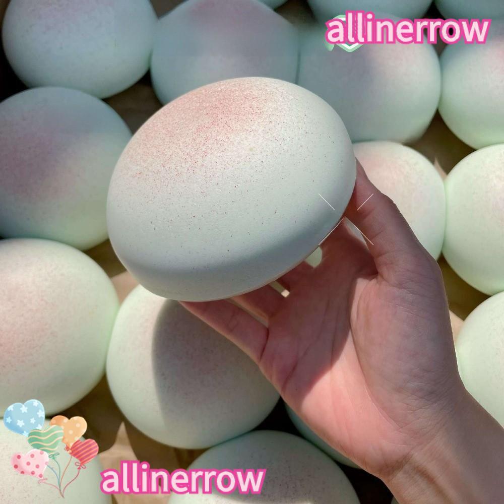 ALLINERROW Squishy จําลองขนมปังบีบของเล่น,นุ่ม Bun Shape ช้า Rising ของเล่น, ฟื้นตัวช้า Strawberry D