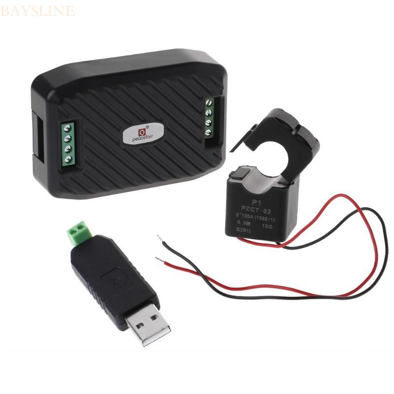 BAYSLI เกรดอุตสาหกรรม PZEM-016 Meter Voltage Power Meter AC 80 260V 100A