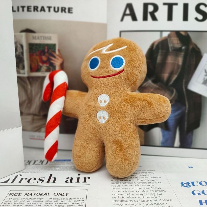 【พร้อมส่ง】shadow milk cookie plush Game peripherals shadow milk cookie plushie Biscuit Kingdom Carto