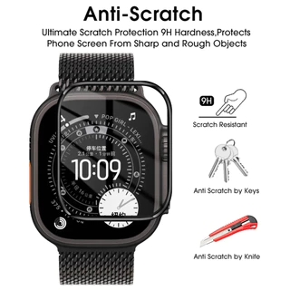 ฟิล์มแก้วนิรภัย HD Hydrogel for Apple Watch 49มม IWatch Ultra 3 2 Series 11 10 9 8 7 6 SE 3 2 1 46มม 45 44 42 41 40 38มม