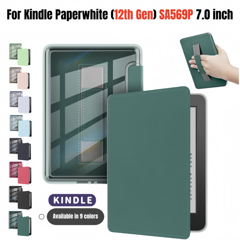 สําหรับ Kindle Paperwhite(12th Generation) 7.0 นิ้ว Auto Sleep Wake Flip Cover Kindle Colorsoft Sign