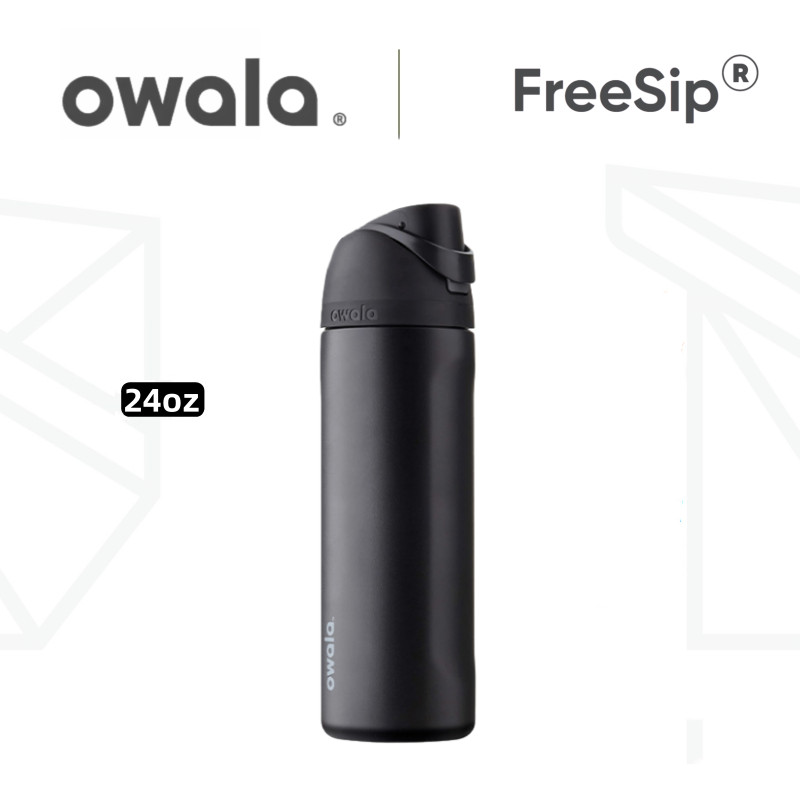 ขวดน้ำสแตนเลส 304 Owala FreeSip ✅ ปลอดสาร BPA ไร้สารพิษ เก็บเย็น24ชม. ดื่มได้2แบบ หูหิ้ว 24-32oz สีสวยพาสเท ของแท้ราคาส่ง
