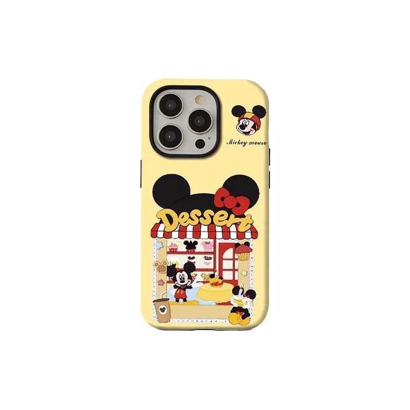 Double Hard Shellเคสโทรศัพท์Anti-percussionเกาหลีCreative Animal ShopเหมาะสําหรับiPhone 14PROMAX 17A