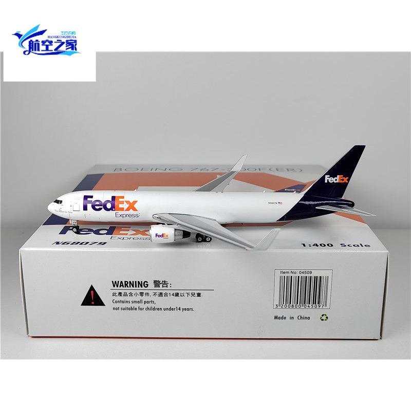 Phoenix 04509 1: 400 FedEx FedEx Express B767-300ER N68079 โลหะผสม/