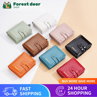 แฟชั่นความเรียบง่ายสไตล์กระเป๋าสตางค์ผู้หญิงมัลติฟังก์ชั่หลา…