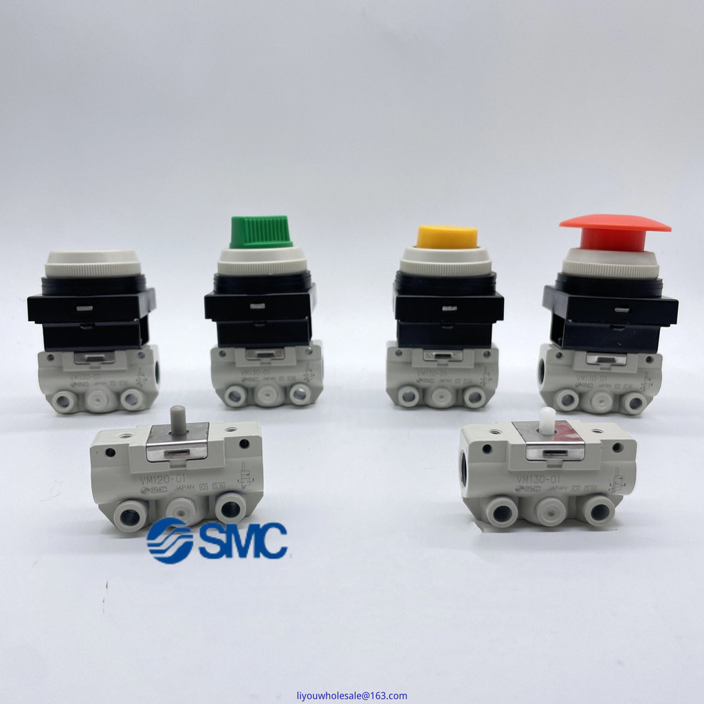 SMC วาล์ว VM132/122-M5 วาล์ว VM130/120-01-00A/30RA/30GA/33A/34BA