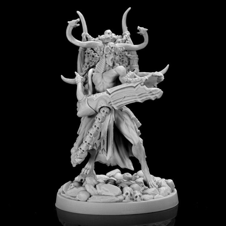 G GK เรซิ่นตัวอักษรทั้งร่างกายรุ่นแฟนตาซี Skull Theme รูป R530 LYFQ