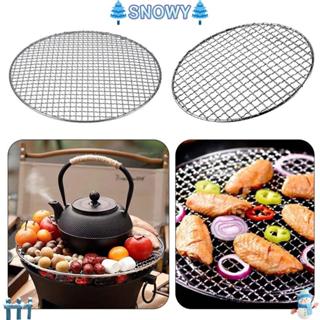 SNOWY Grill , ตะแกรงย่างสแตนเลสแบบใช้ซ้ําได้, ตะแกรงบาร์บีคิ…