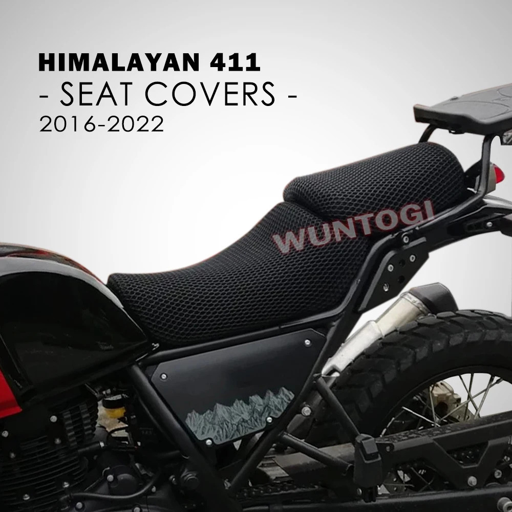 Himalayan 411 Accessories for Royal Enfield Himalayan-411 2016-2022 Motorcycle Seat Cover 3D Honeyco