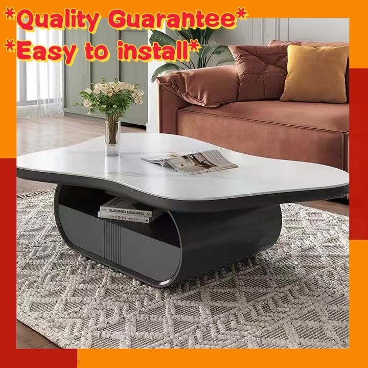 Slate marble coffee table YUN coffee table Nordic simple cloud-shaped coffee table