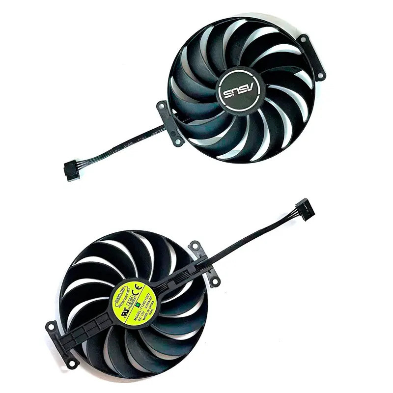95MM 6PIN T ใหม่ล่าสุด129215SU CF1010U12D สําหรับ ASUS GTX 1650 RTX 3050 3060 PHOENIX GPU ระบายความร