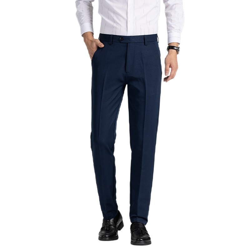 GQ Perfect Pants™ กางเกงขายาวผ้าสะท้อนน้ำ สีดำ