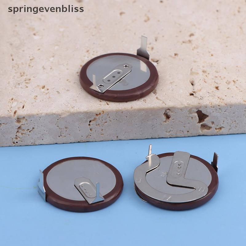 Springevenbliss 1 ชิ้น/ล็อต VL2020 2020 3V VL2020/HFN แบตเตอรี่ชาร์จขา 90 องศา 105 องศา 180 องศากุญแ