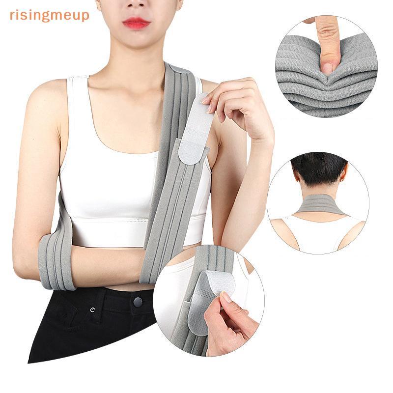 [risingmeup] Joint Sprain FIXED Sling Arm Strap Adjustable Arm Sling Fracture Recovery Forearm Breat