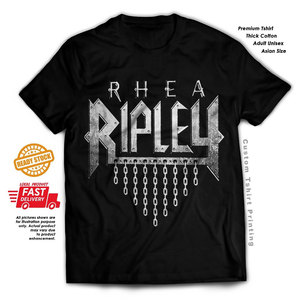COD 2026Rhea Ripley มวยปล้ํา nxt wwe เสื้อยืดผ้าฝ้ายCOD TGYQ