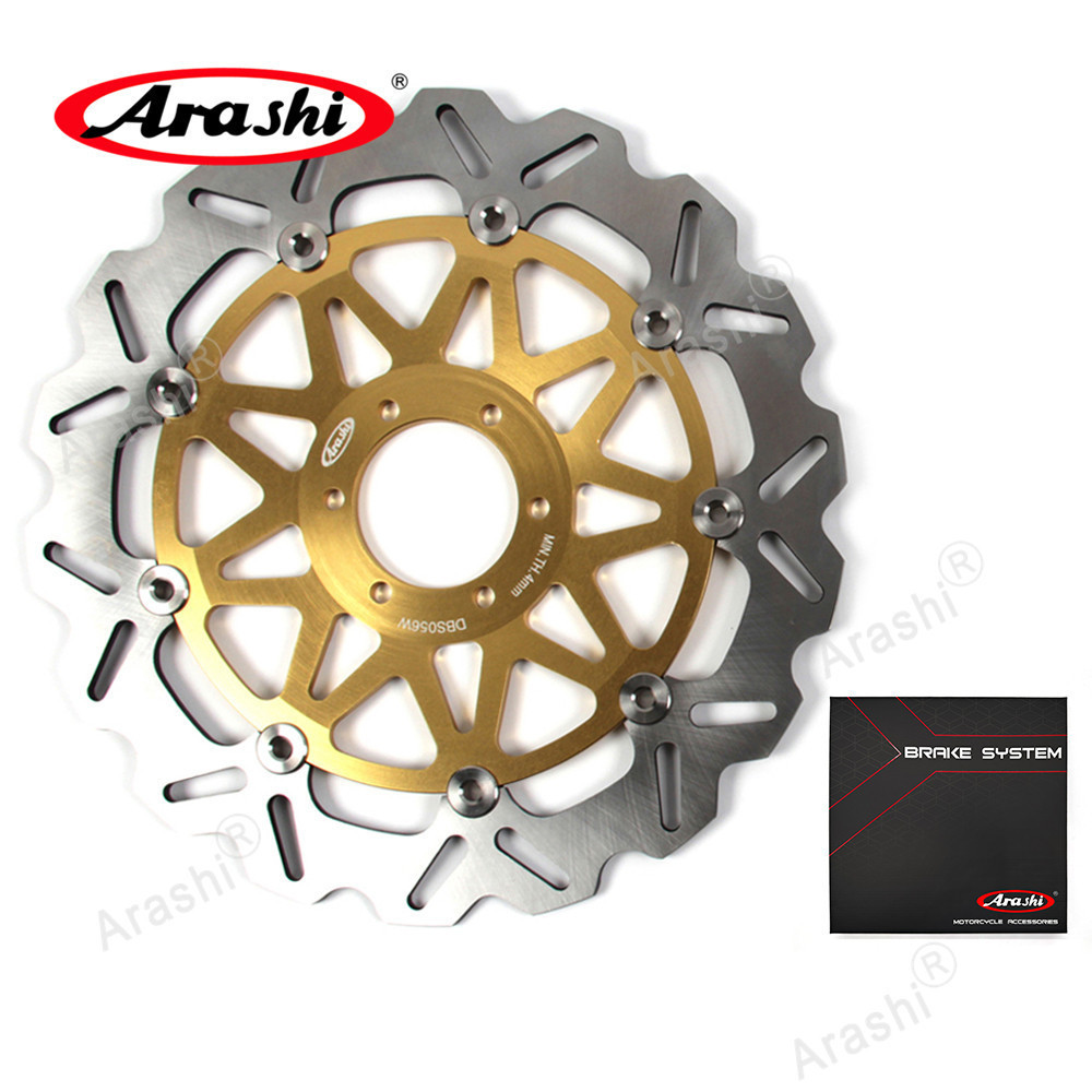 Arashi CNC Full Floating Front เบรคดิสก์โรเตอร์สําหรับ MOTO GUZZI V7 II STONELLO ABS 750 2016 2017 /