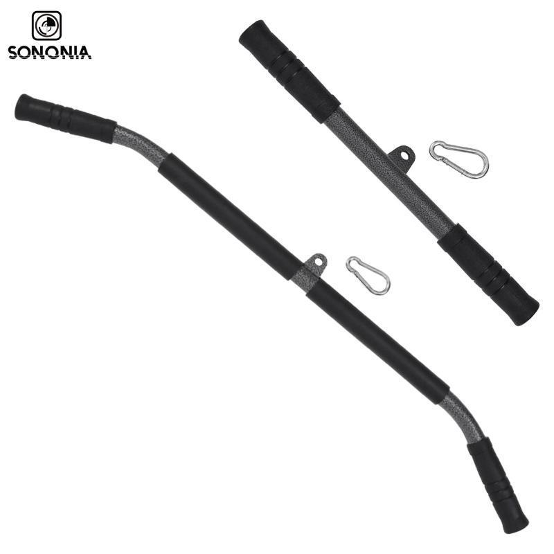 [SONONIA] บาร์ LAT Pull Down Bar สำหรับบริหารสามเหลี่ยมหน้าอก พร้อมเชือกสำหรับติดตั้ง ใช้งานได้ในฟิตเนสรายบ้าน เพื่อบอดี้บิลดิง