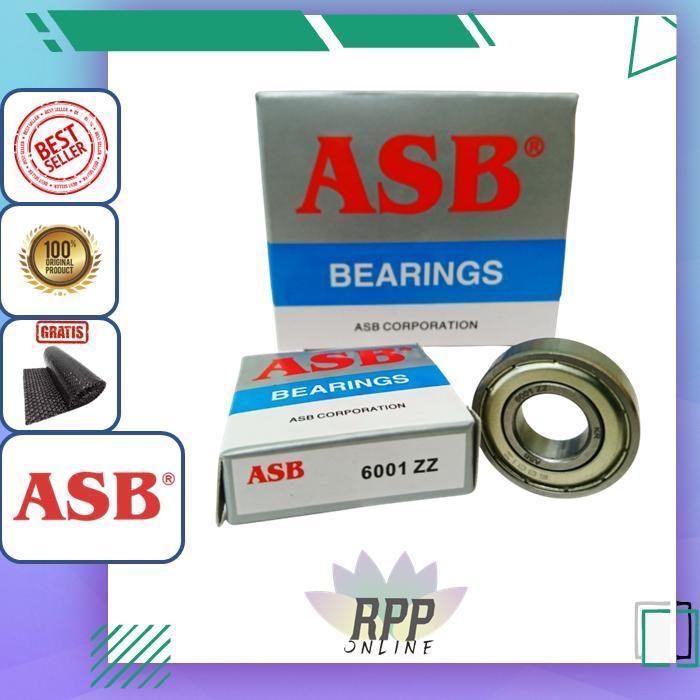 BEARING 6001 ZZ ASB / LAHER / LAKER 6001 ZZ ASB