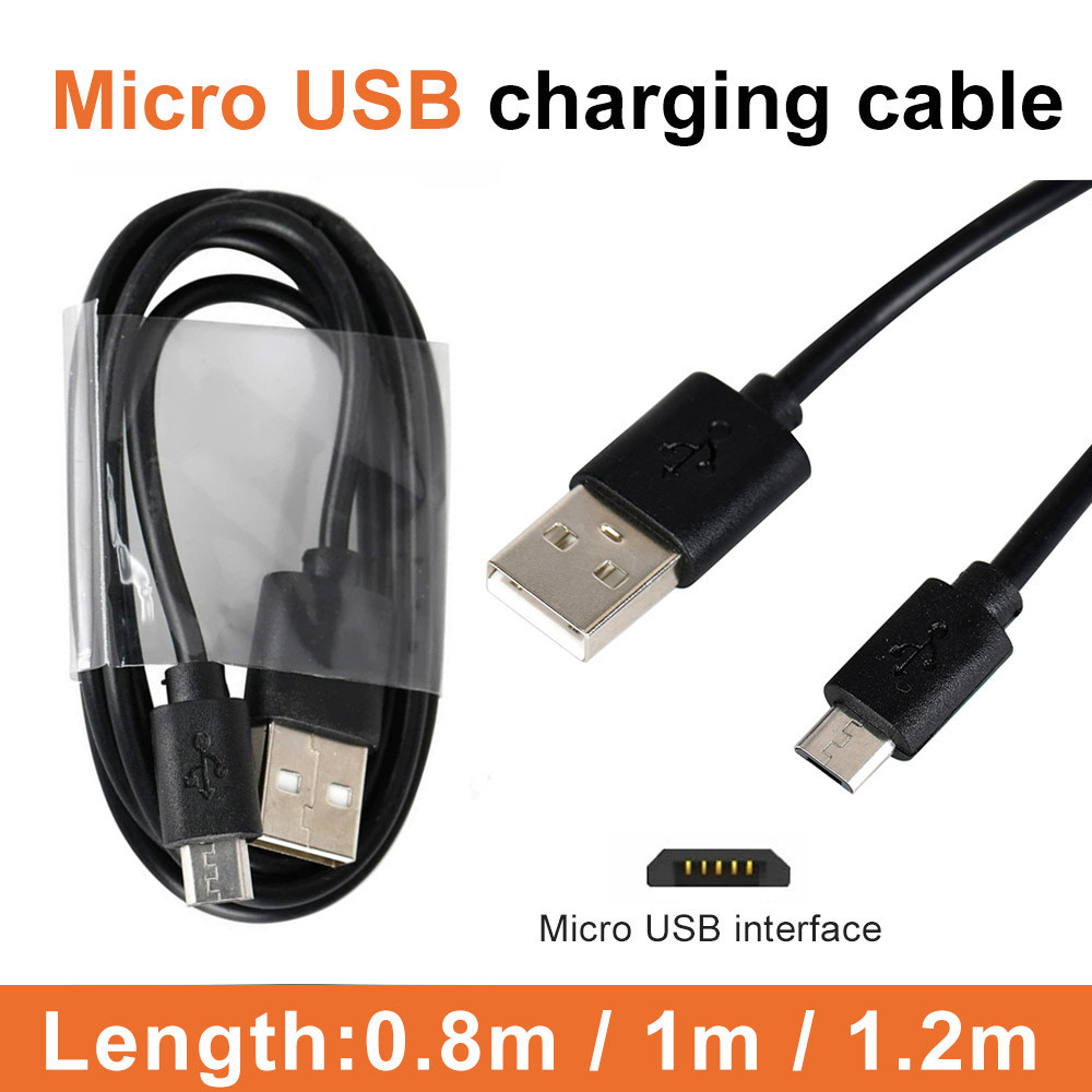 สายชาร์จ Micro USB สําหรับโทรศัพท์ Android / WebCam/ Monitor/ เครื่องบันทึกการขับขี่/กล้องวงจรปิดกล้