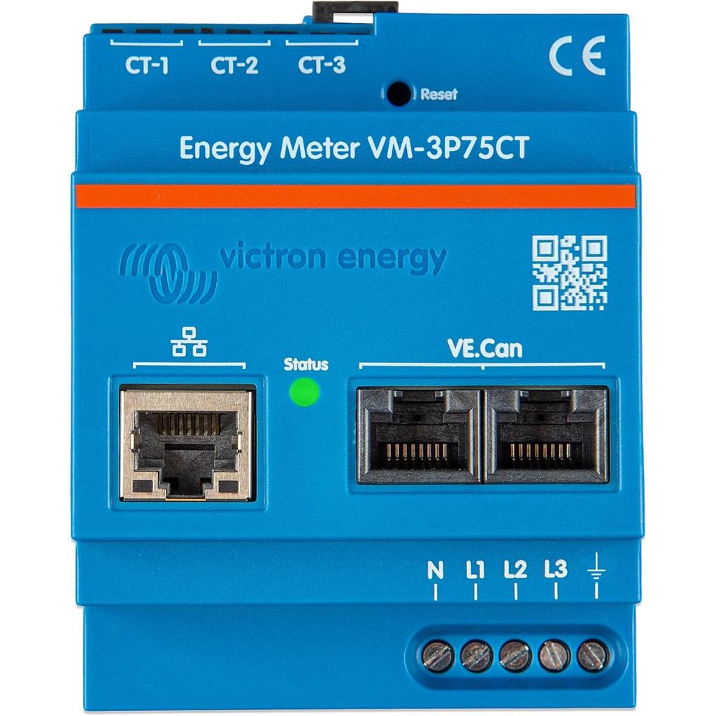Victron Energy 3-Phase Power & Energy Meter VM-3P75CT
