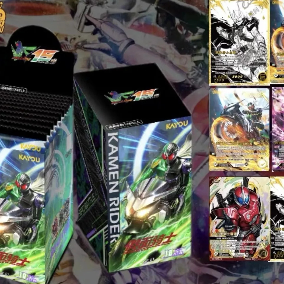 Qun Kamen Rider Card Hero Showdown Double Rider 15th Anniversary Edition Card [คลังสินค้าพร้อม]