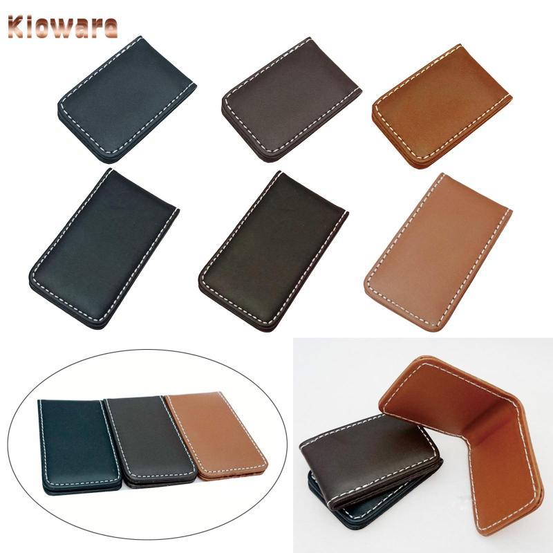 Kloware Slim Pocket Magnetic Money Clip Clamp ID Card Holder Wallet for Men/Women