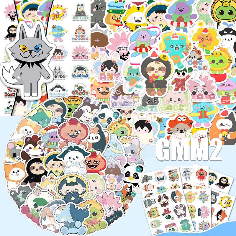 GMM TV Taynew Polcasan Tay ตะวัน Newwiee สติ๊กเกอร์การ์ตูนสร้างสรรค์สําหรับคอลเลกชัน