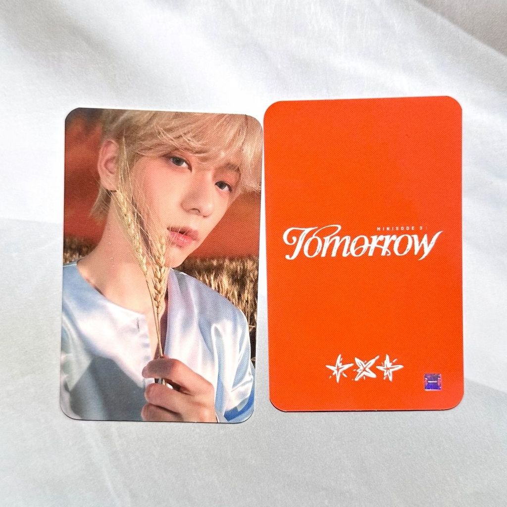 TXT mini6 cu Bonus Card Cui Ranjun Cui Soobin Photo Card