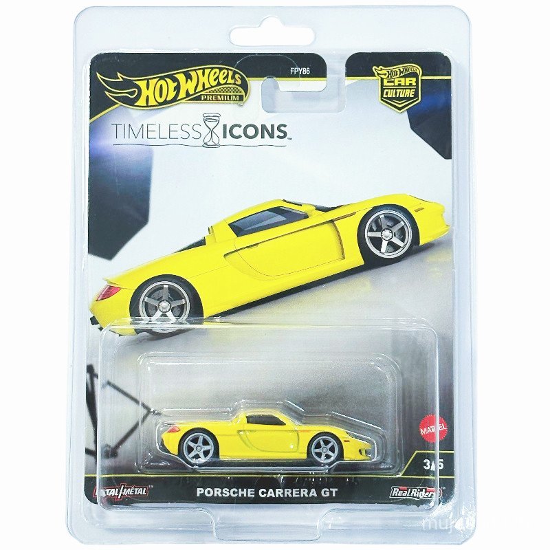 [เคสป้องกันฟรี] Hot Wheels Gold Label Car Culture Eternal Classic Porsche Carrera GT KMBN