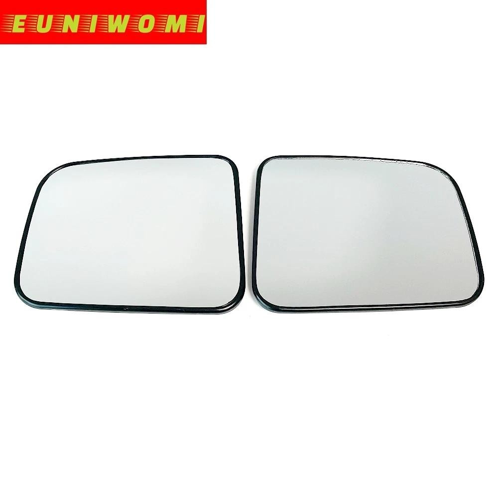 กระจกกระจกรถยนต์พร้อมอุ่นสําหรับ Nissan Pick Up (1998- 2005) PATROL Y61 (1997-2013) NAVARA D22 (1997