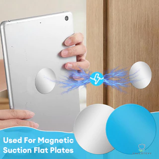 แผ่นแม่เหล็กติดโทรศัพท์มือถือ Phone Magnetic Plate อุปกรณ์เสริมที่วางโทรศัพท์มือถือแบบแม่เหล็ก แผ่นโลหะติดมือถือ