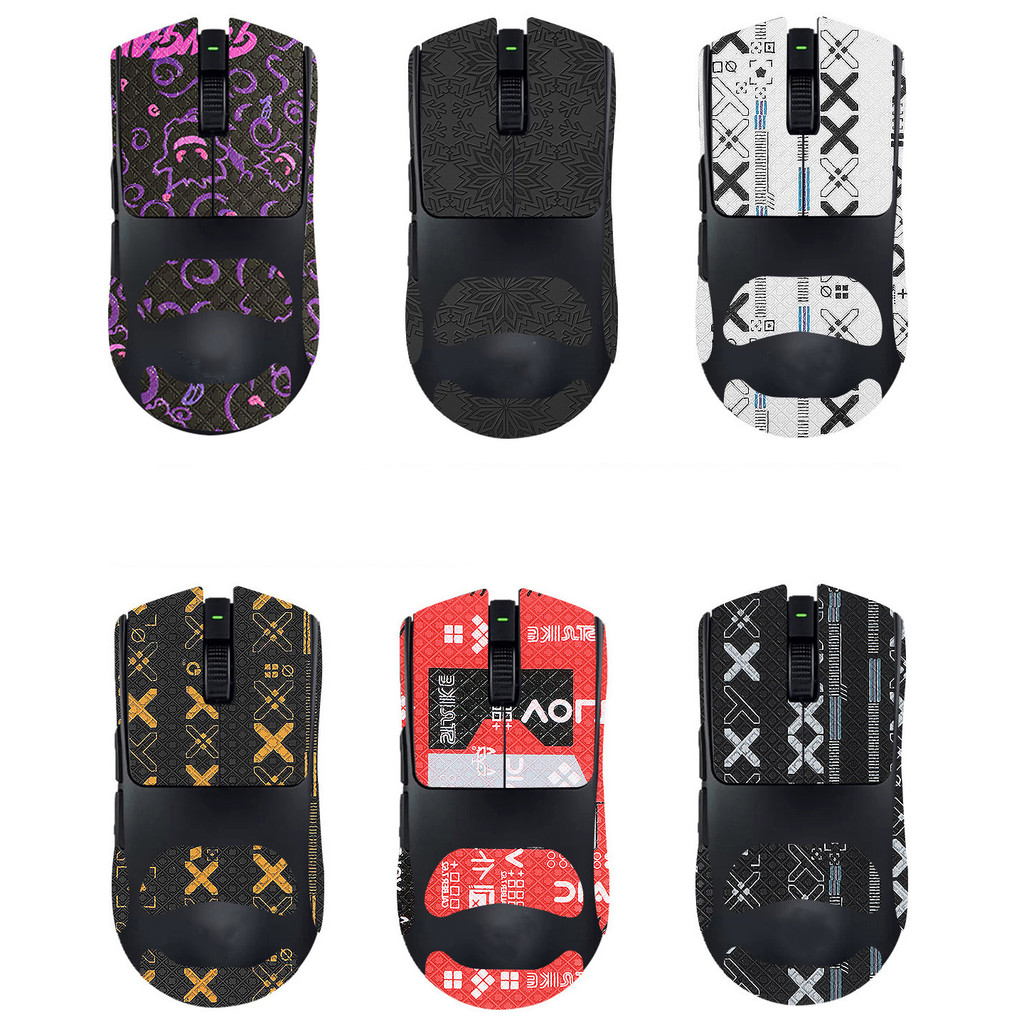 เทปจับเมาส์สําหรับ Razer Viper V4 Pro 2026 Non-Slip Sweat-Absorbing Skin Self-Adhesive สติกเกอร์
