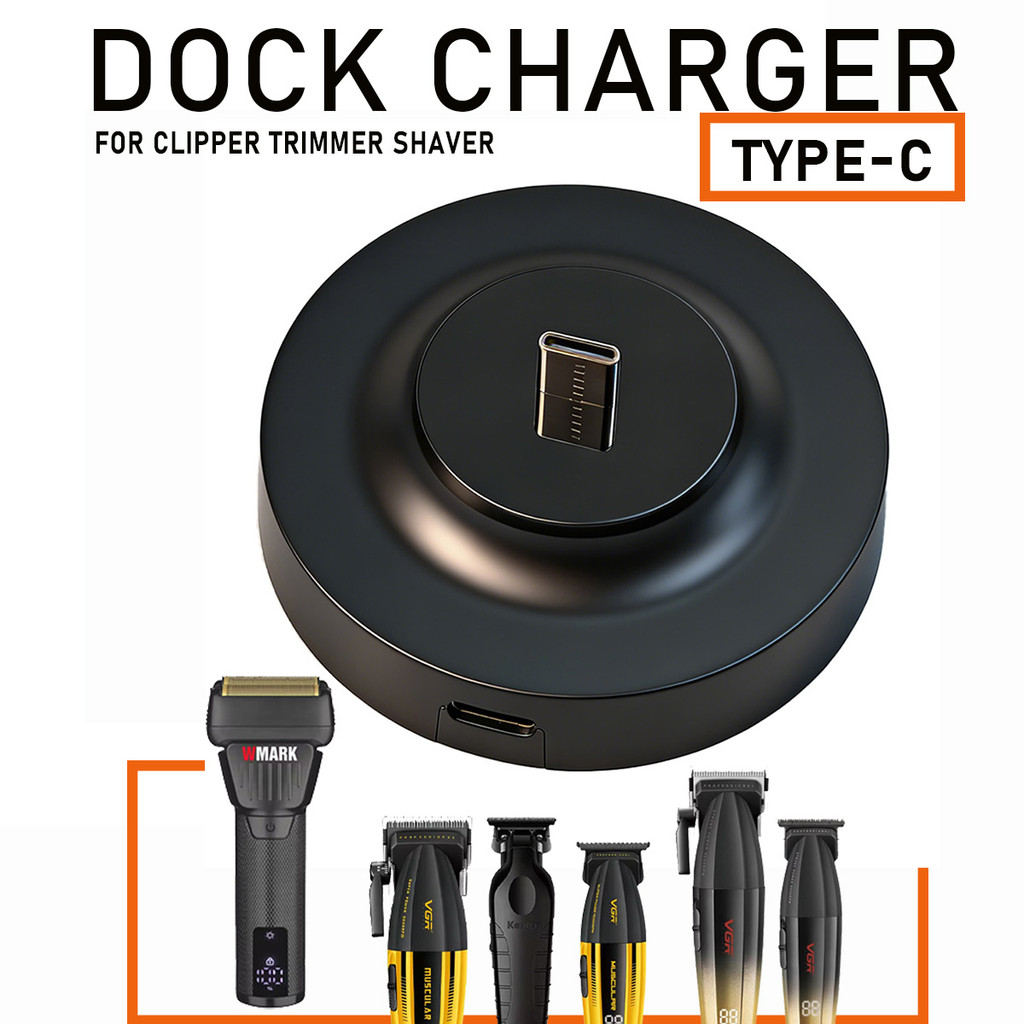 WMARK เครื่องโกนหนวด NG 7982 Dock Charger Professional ไฟฟ้าผม Clipper และ Trimmer KM2299 V003 V906 