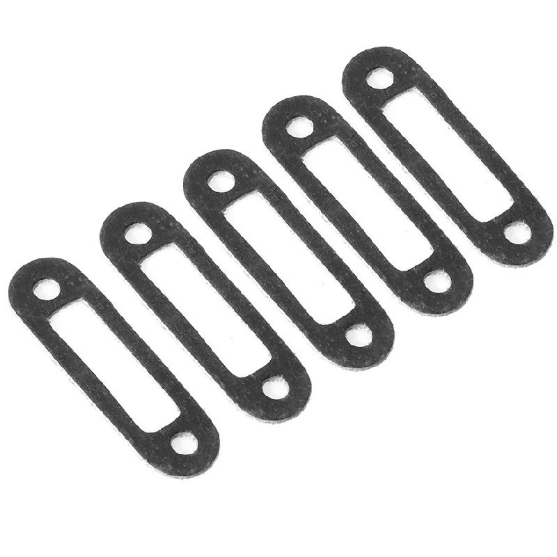5pcs 6591/97024 ปะเก็นท่อไอเสียไม่ใช่ใยหินสําหรับ Kyosho FW06 1/10 RC รถอะไหล่อัพเกรดอุปกรณ์เสริม