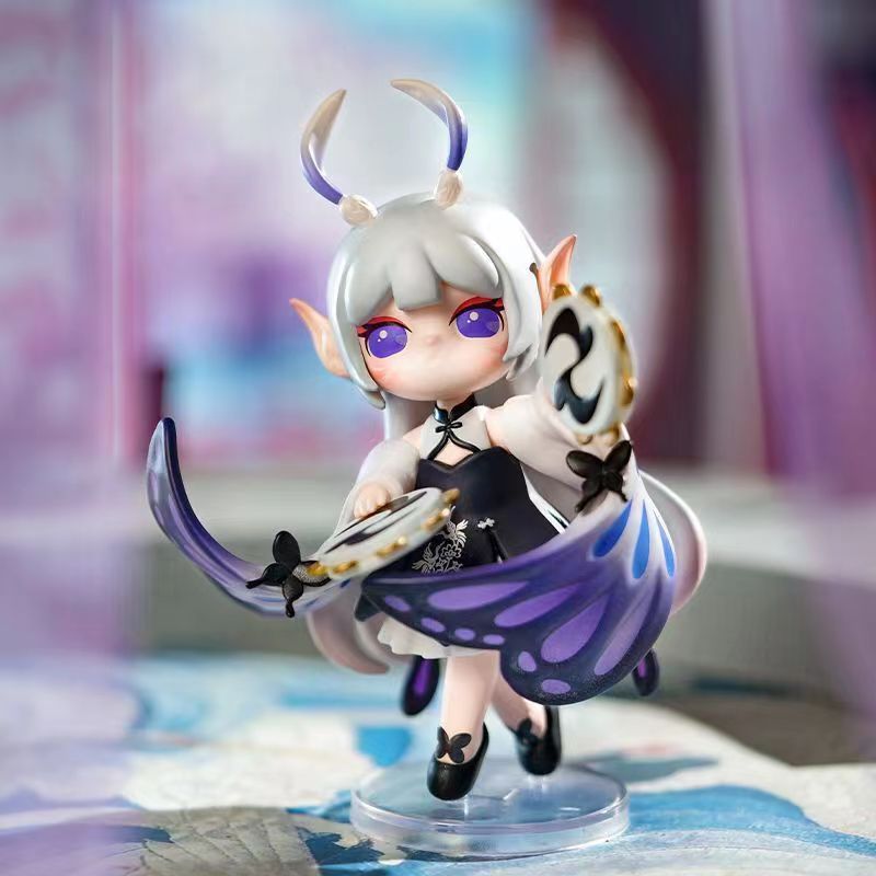 ของแท้ rolife SURI SURI Taoyuan Jiuling Series Mystery กล่องรูปเครื่องประดับของขวัญวันเกิดหญิงโบราณ