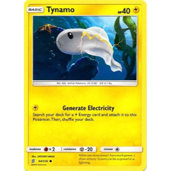 [การ์ดโปเกมอน TCG] Tynamo - 64/236 - ทั่วไป