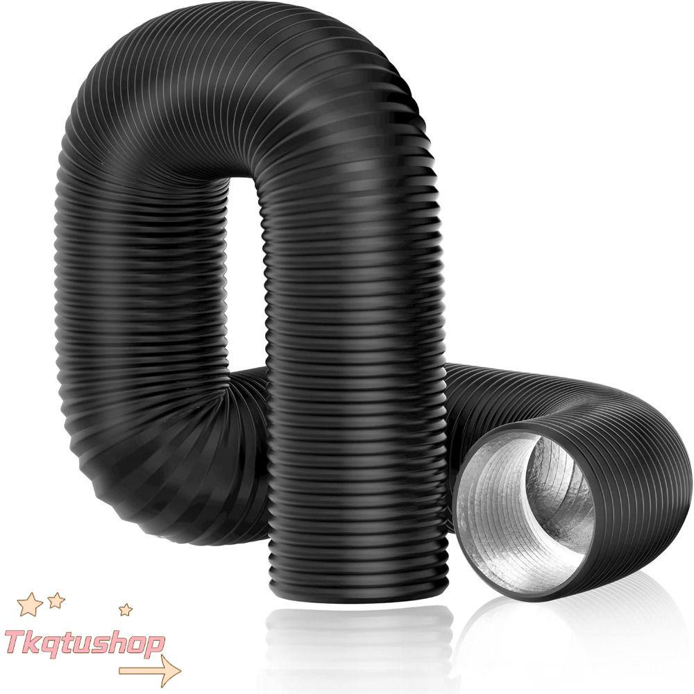 IMIHAN1 ท่อลม, อลูมิเนียมฟอยล์ 6 นิ้วเครื่องเป่า Vent ท่อ, Professional Heavy-Duty 3 ชั้นป้องกันฉนวนท่อไอเสียความร้อน Cooling