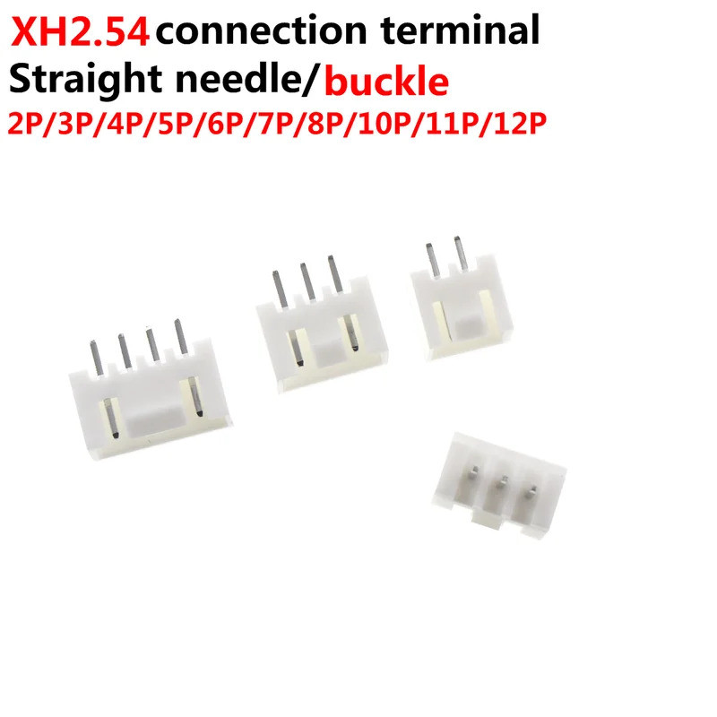 100 ชิ้น XH2.54 withhold 2 3 4 5 6 7 8 Pin 2.54 มิลลิเมตร Pitch ชายหญิงเปลือกพลาสติกขั้วต่อสายไฟปลั๊