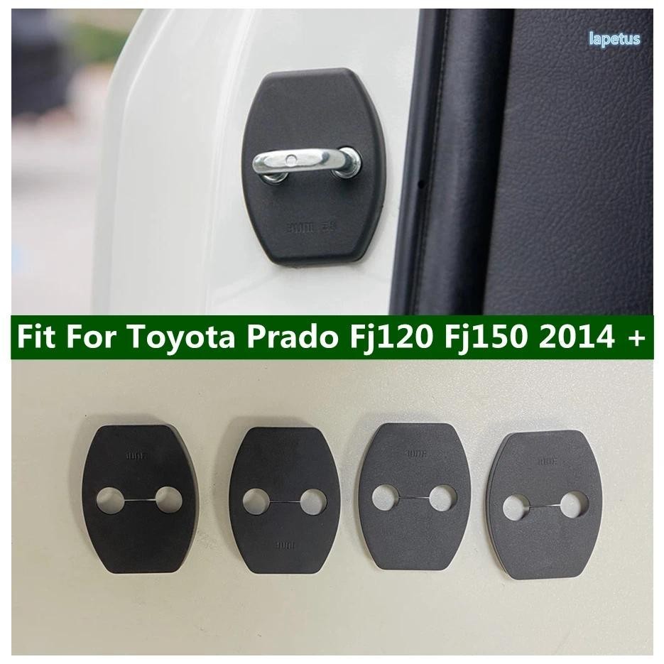 พลาสติกประตูล็อคป้องกันตกแต่งกรอบ Fit สําหรับ Toyota Prado Fj120 Fj150 2014 - 2020 รถอุปกรณ์เสริม
