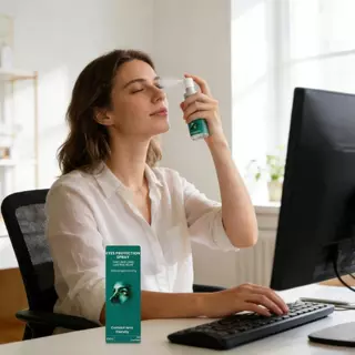 สเปรย์บํารุงรอบดวงตา 10 มล.,อ่อนโยน Instant Moisture Boost,Enhances Eye Comfort,Relieve Eyes Comfortlessness