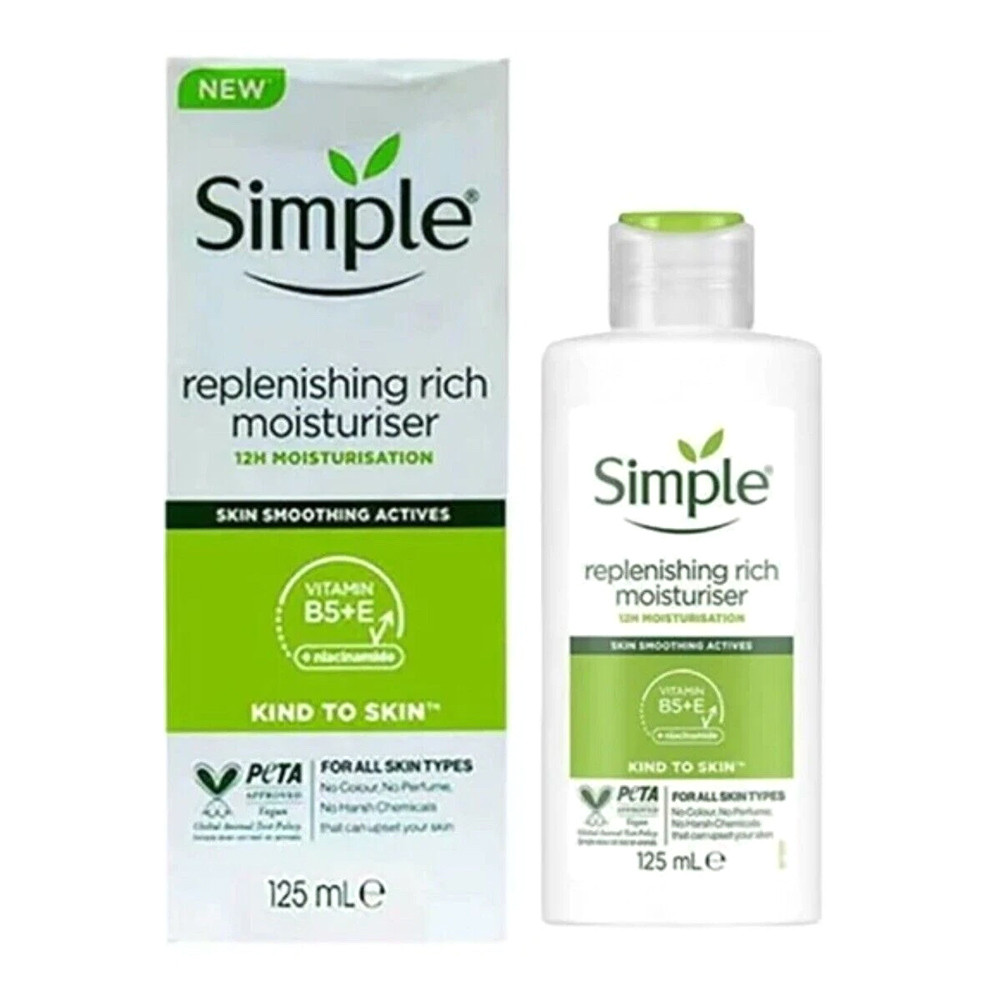 Simple Kind To Skin Hydrating Light Moisturiser 125Ml