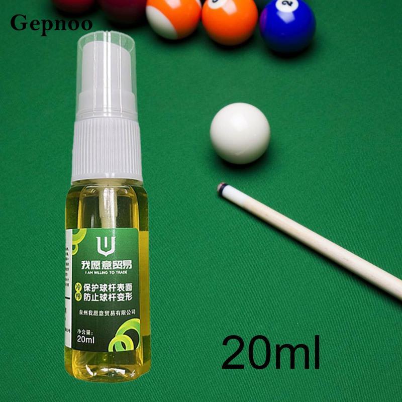 Gepnoo Pool Cue Oil น้ำยาทำความสะอาดและเคลือบหัวcue กอล์ฟ พร้อมเคสม้วนพกพา