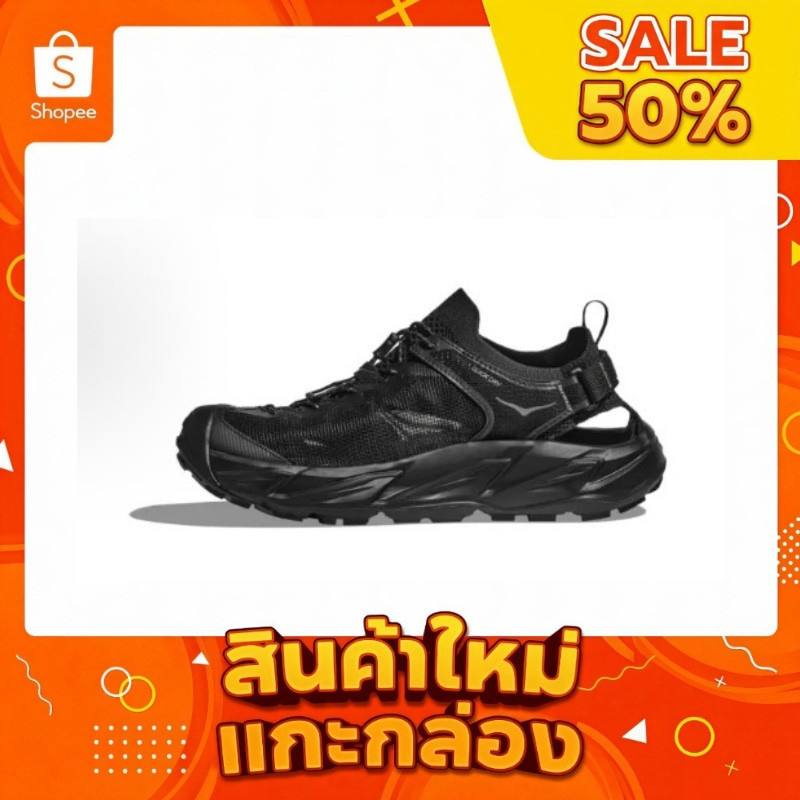 【รับประกันของแท้100%】HOKA ONE ONE HOPARA 2 (Unisex) รองเท้าแตะ แตะพื้นนิ่ม เบา สวมใส่สบาย  รองเท้าแตะ
