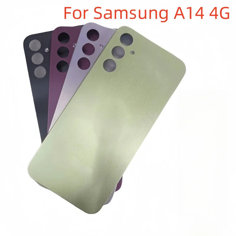 SAMSUNG ฝาครอบแบตเตอรี่สําหรับSamsung Galaxy A14 4G SM-A145F SM-A145M/DS SM-A145P SM-A145Rปกหลังด้าน