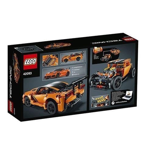 ออกจากการพิมพ์ LEGO LEGO 42093 ชุดเครื่องจักรเทคโนโลยี Chevrolet Corvette ประกอบบล็อกตัวต่อ 010001