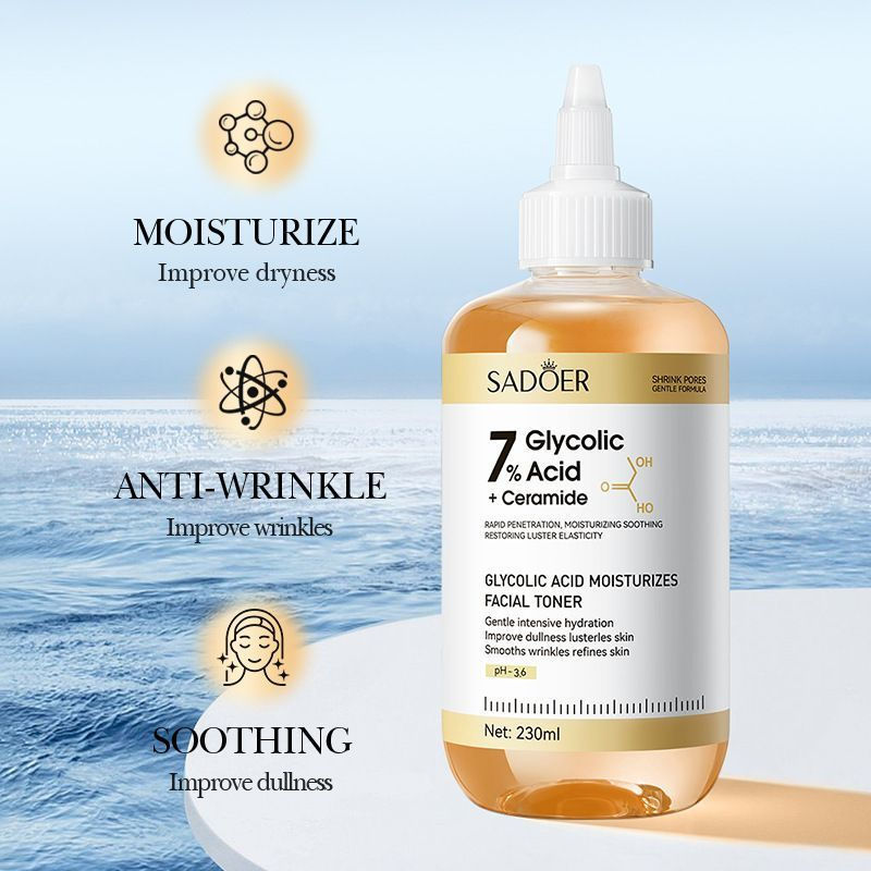 TB Spot Goods# Glycolic Acid Skin Rejuvenating Essence Water SADOER Hydrating and moisturizing water
