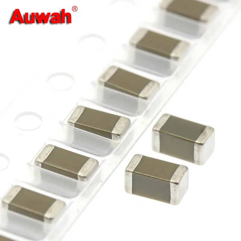 100pcs ชิป MLCC ตัวเก็บประจุเซรามิค X7R 1206 0.1uF 0.22uF 0.33uF 0.47uF 0.56uF 0.68uF 100nF 220nF 47