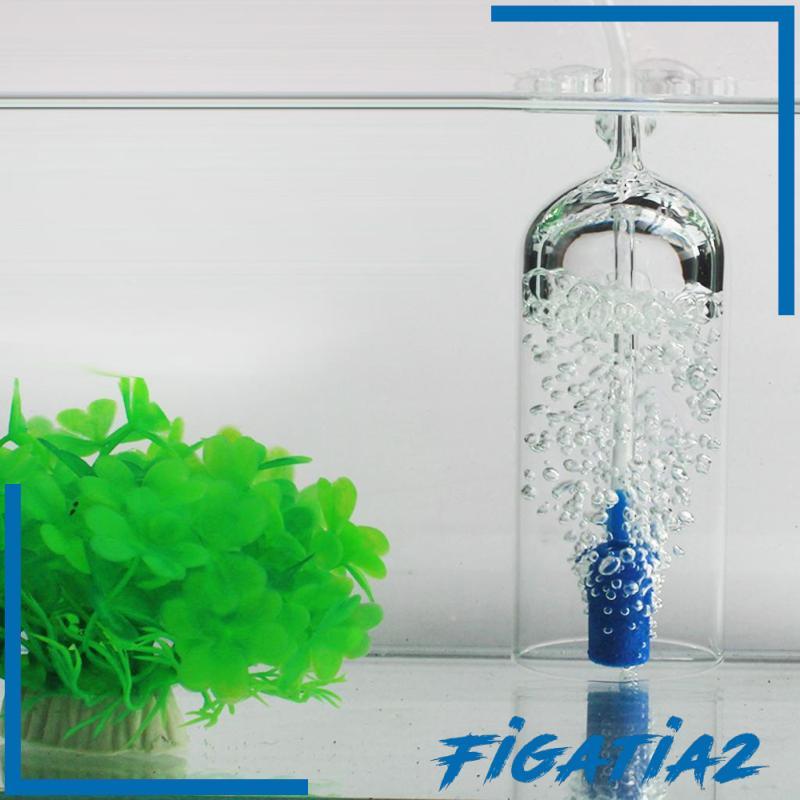 [Figatia2] ทนทาน Co2 Atomizer Diffuser Mini Bubble Counter Aquarium Water Plant Tank