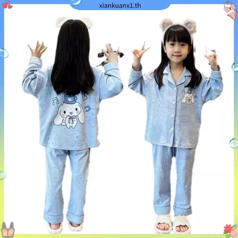 FAIRY_BABYชุดนอนมายเม ชุดนอนเด็กผู้หญิง 10 ขวบ ชุดนอนเด็กแขนยาว ชุดนอน sanrio ชุดนอนเด็กโต ผู้หญิง 12 15 ปี ชุดนอน hello kitty ชุดนอนเด็กผ้าคอตตอนนิ่ม ชุดนอนpochacco ชุดนอนแม่ลูก ชุดนอน kuromi ชุดนอนคู่แม่ลูก ชุดนอนเด็กหญิง ชุดนอนเด็กผ้าคอตตอน ชุดนอนนุ่มๆ thumbnail 6