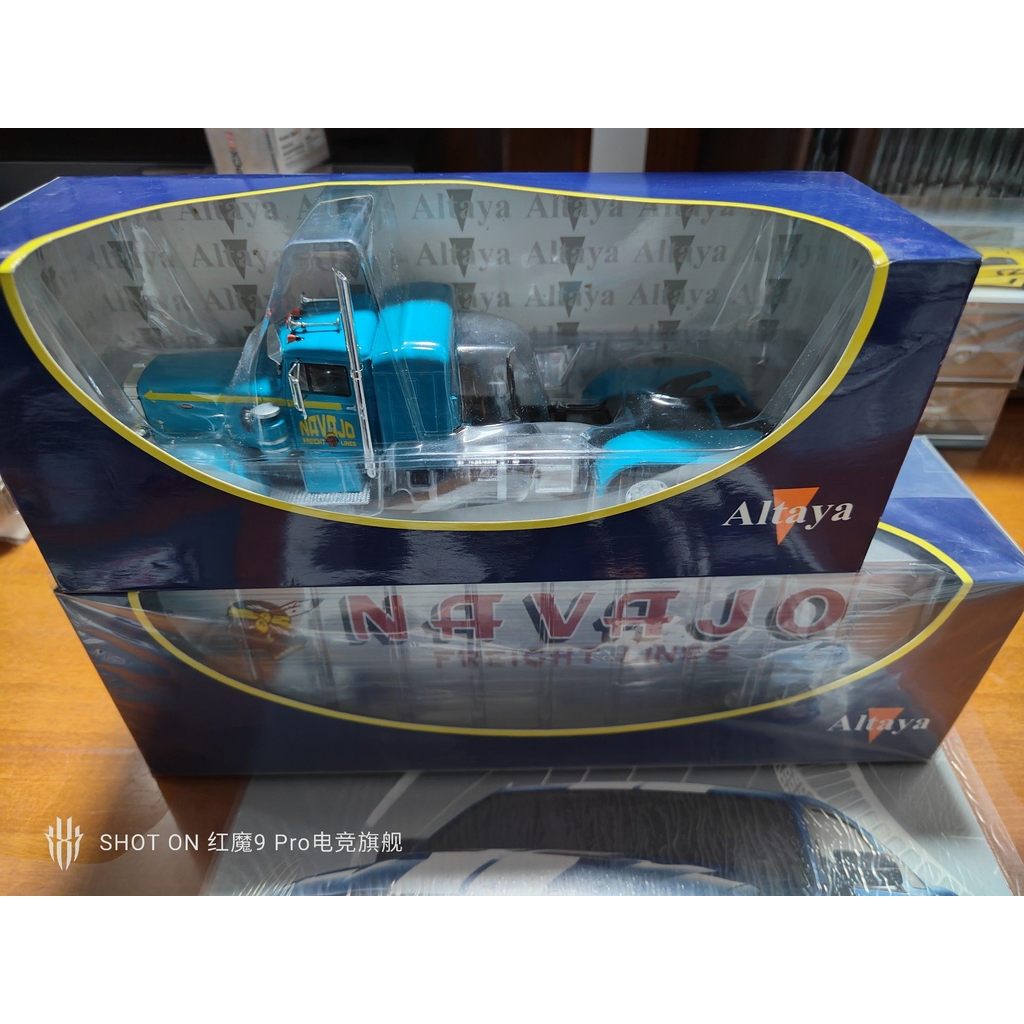 [Orphan] attaya 1: 43 Peter Bid Truck Set Earliest 43 Truck Smaller Container All Plastic navajo in 